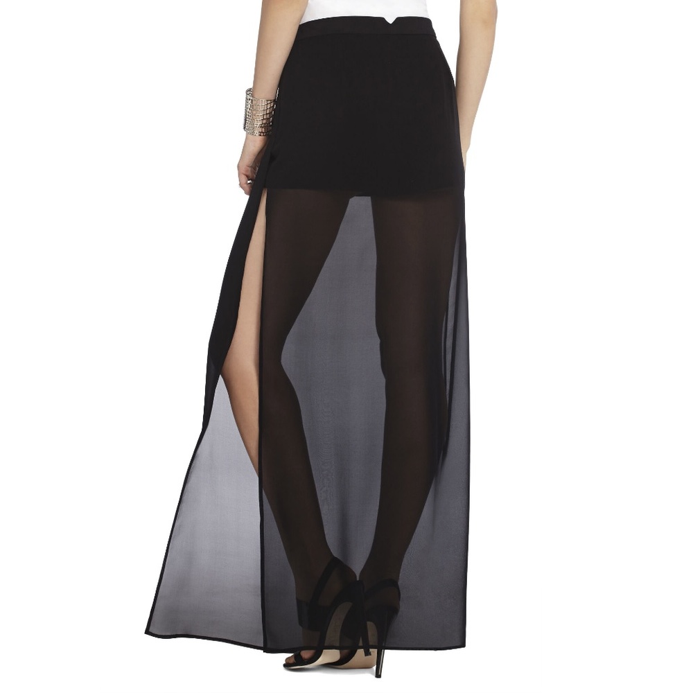 NWT BCBGMaxAzria 100% Silk Overlay Shorts